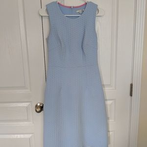 Boden Jacquard Dress 4L Sky Blue